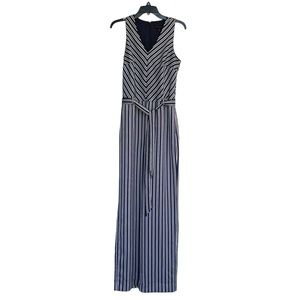 Banana Republic Striped Jumpsuit Size 4